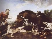 Frans Snyders Wild Boar Hunt USA oil painting artist